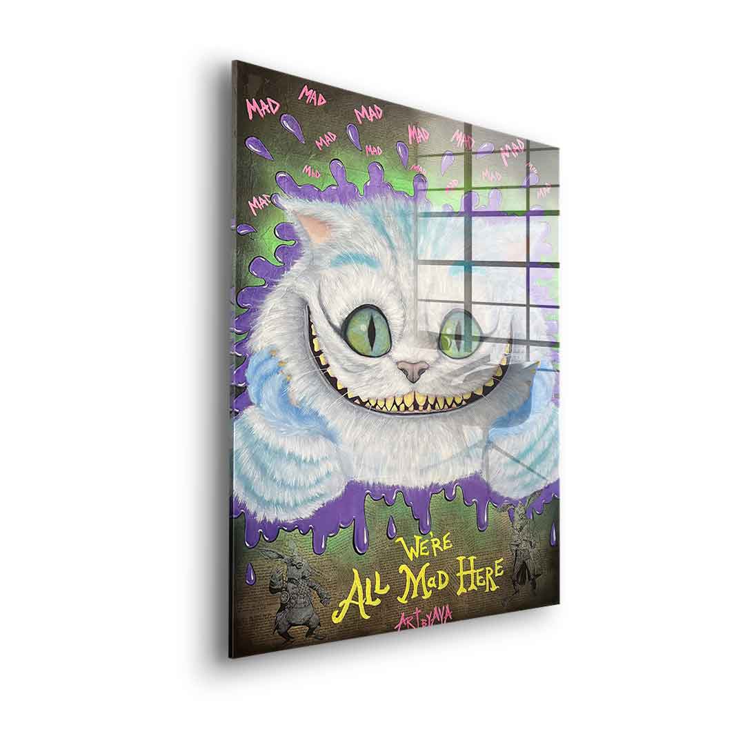 Mad Cat - acrylic glass