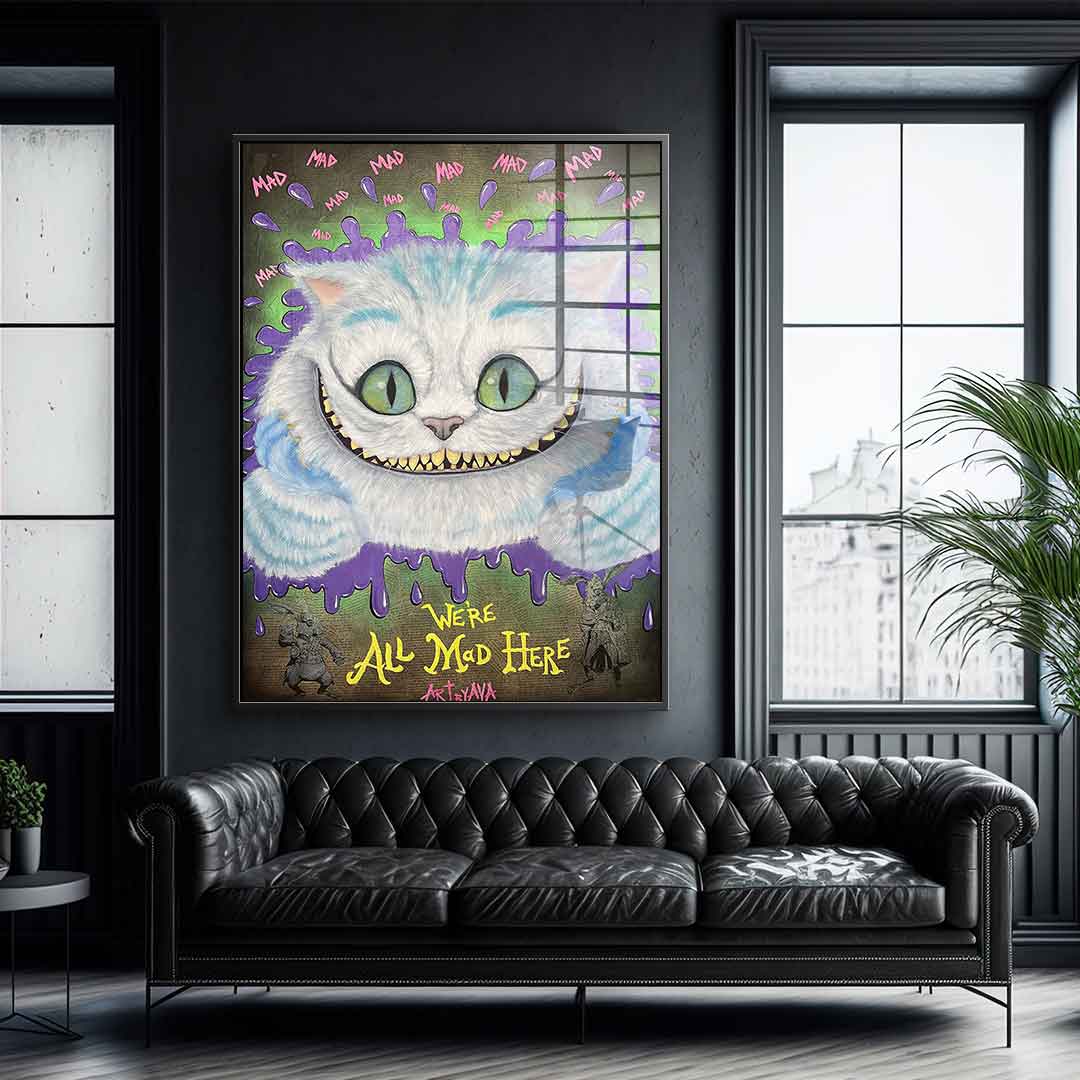 Mad Cat - acrylic glass