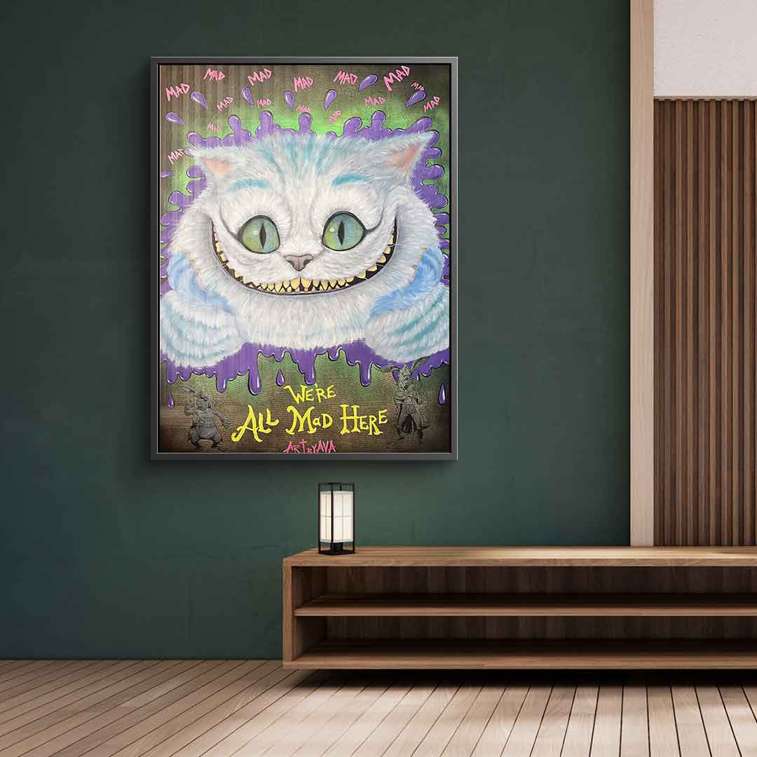 Mad Cat - acrylic glass