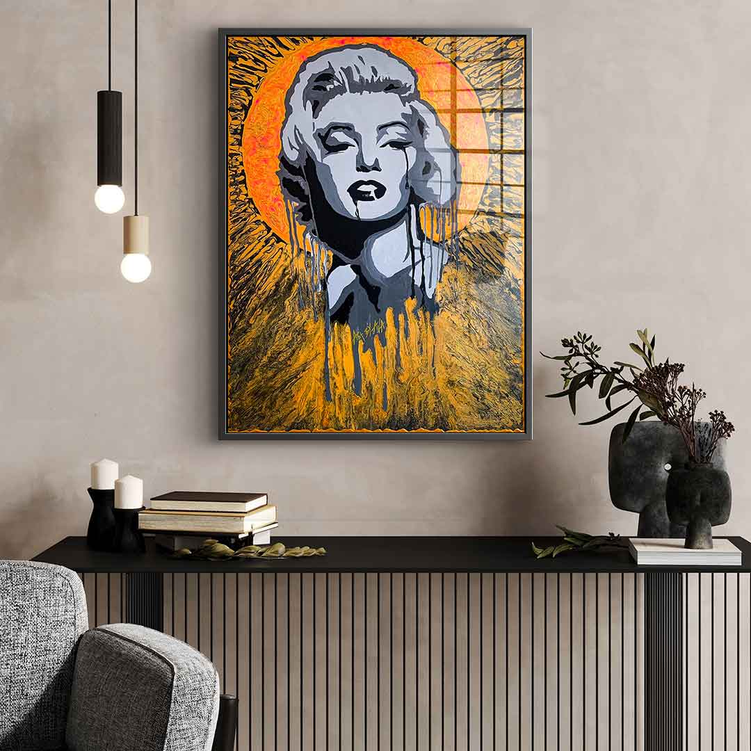 Marilyn Sun - acrylic glass