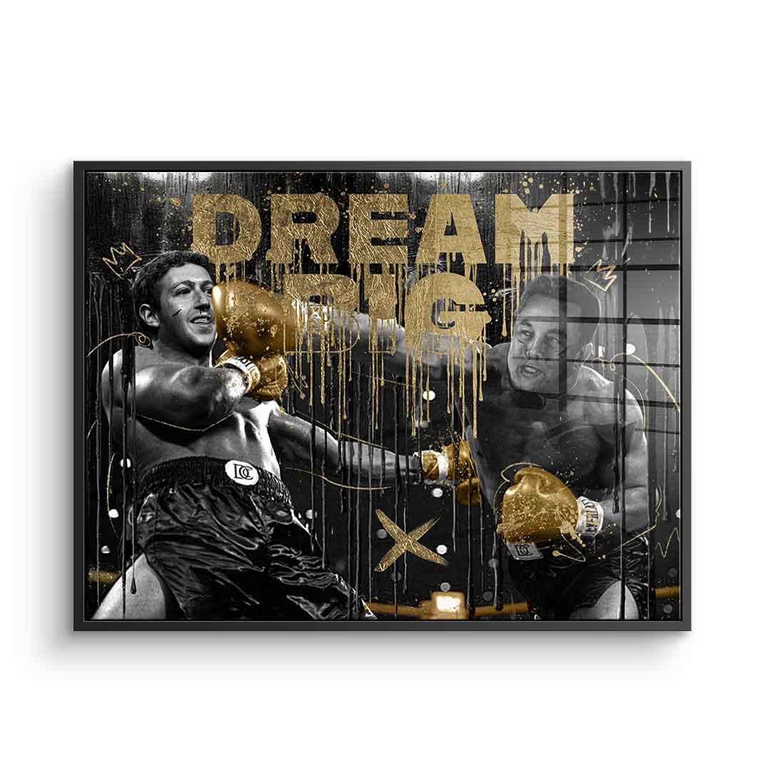 Billionaire Fight - acrylic glass