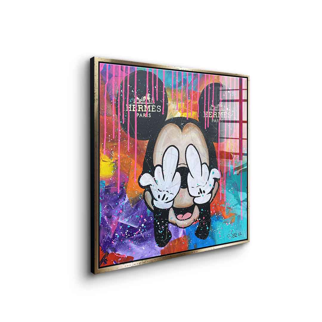 Mickey Hermes - acrylic glass