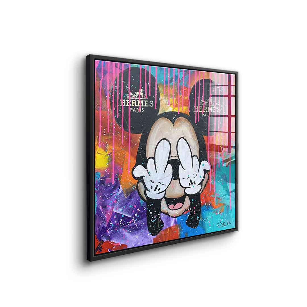 Mickey Hermes - acrylic glass