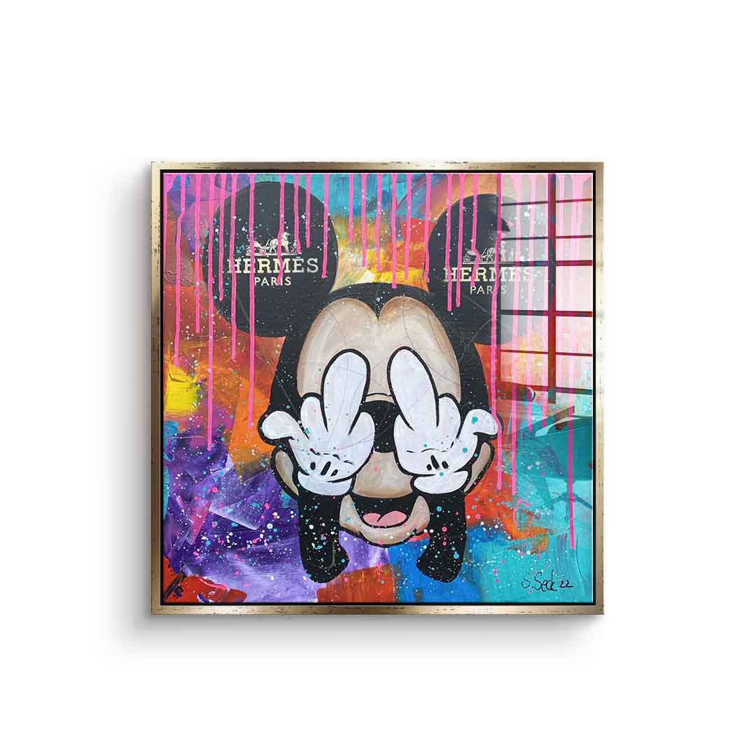 Mickey Hermes - acrylic glass