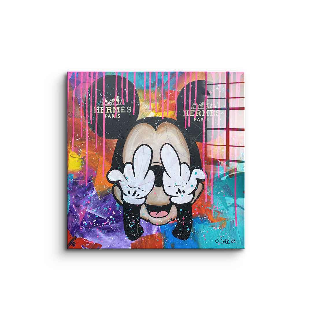 Mickey Hermes - acrylic glass