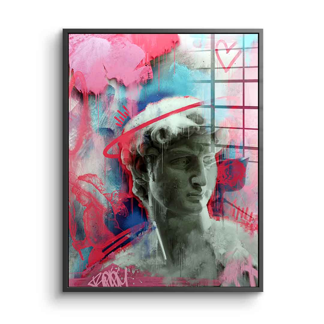 Modern-David - acrylic glass