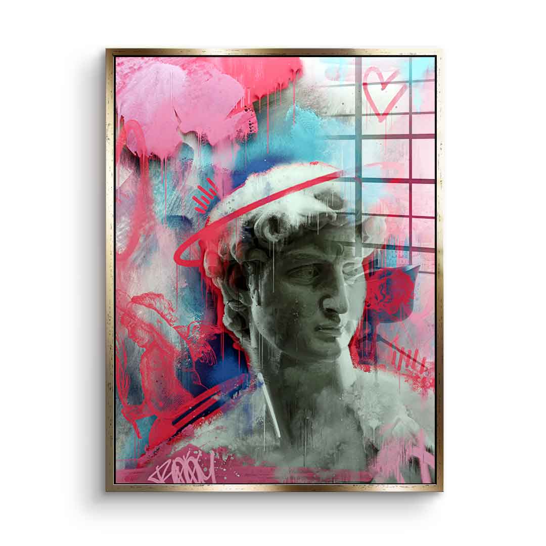 Modern-David - acrylic glass