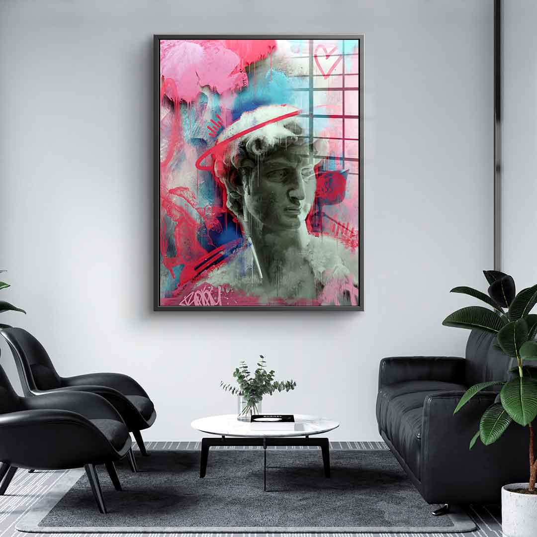 Modern-David - acrylic glass