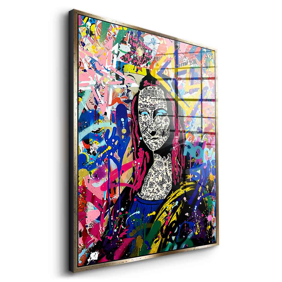 QUEEN MONA OK - acrylic glass