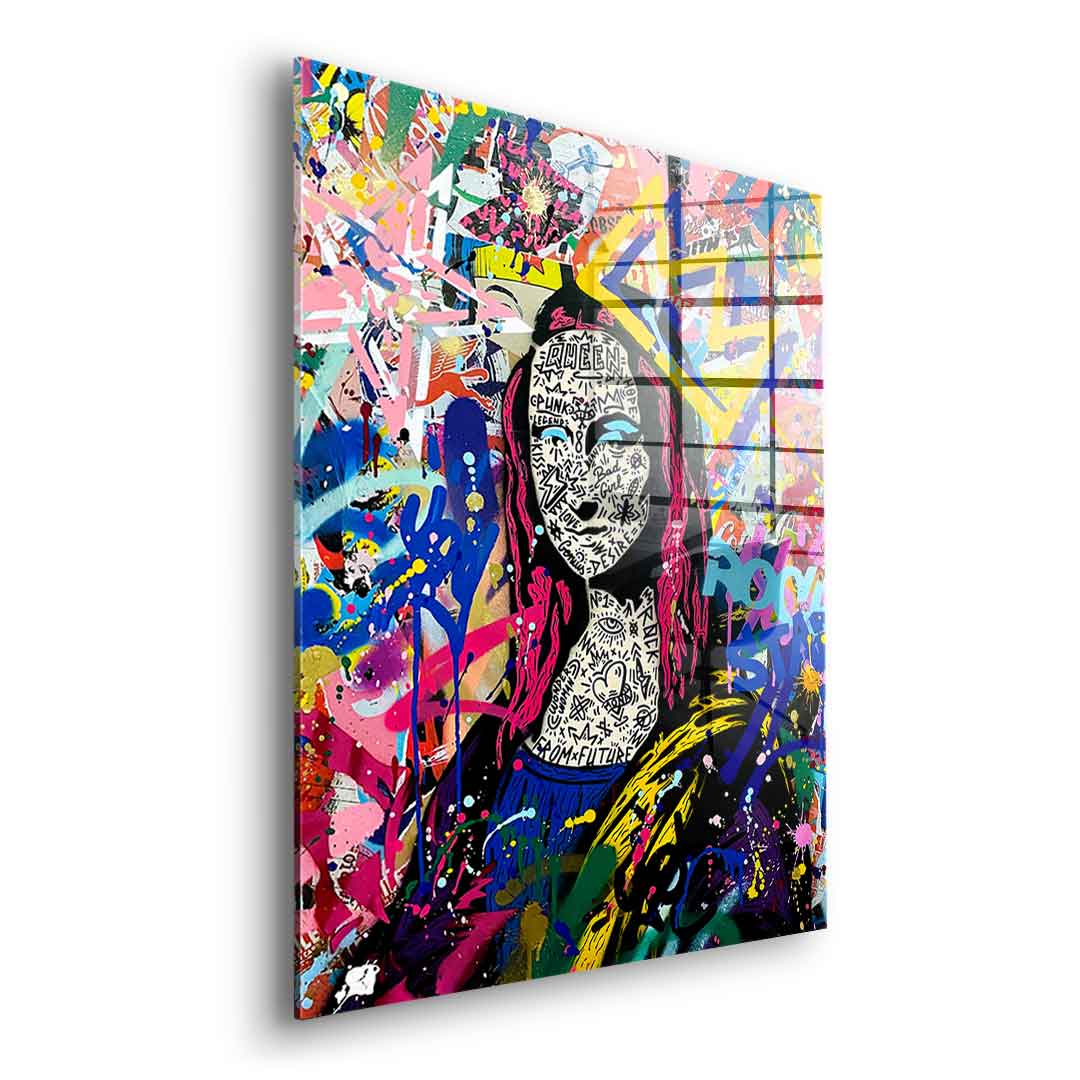 QUEEN MONA OK - acrylic glass