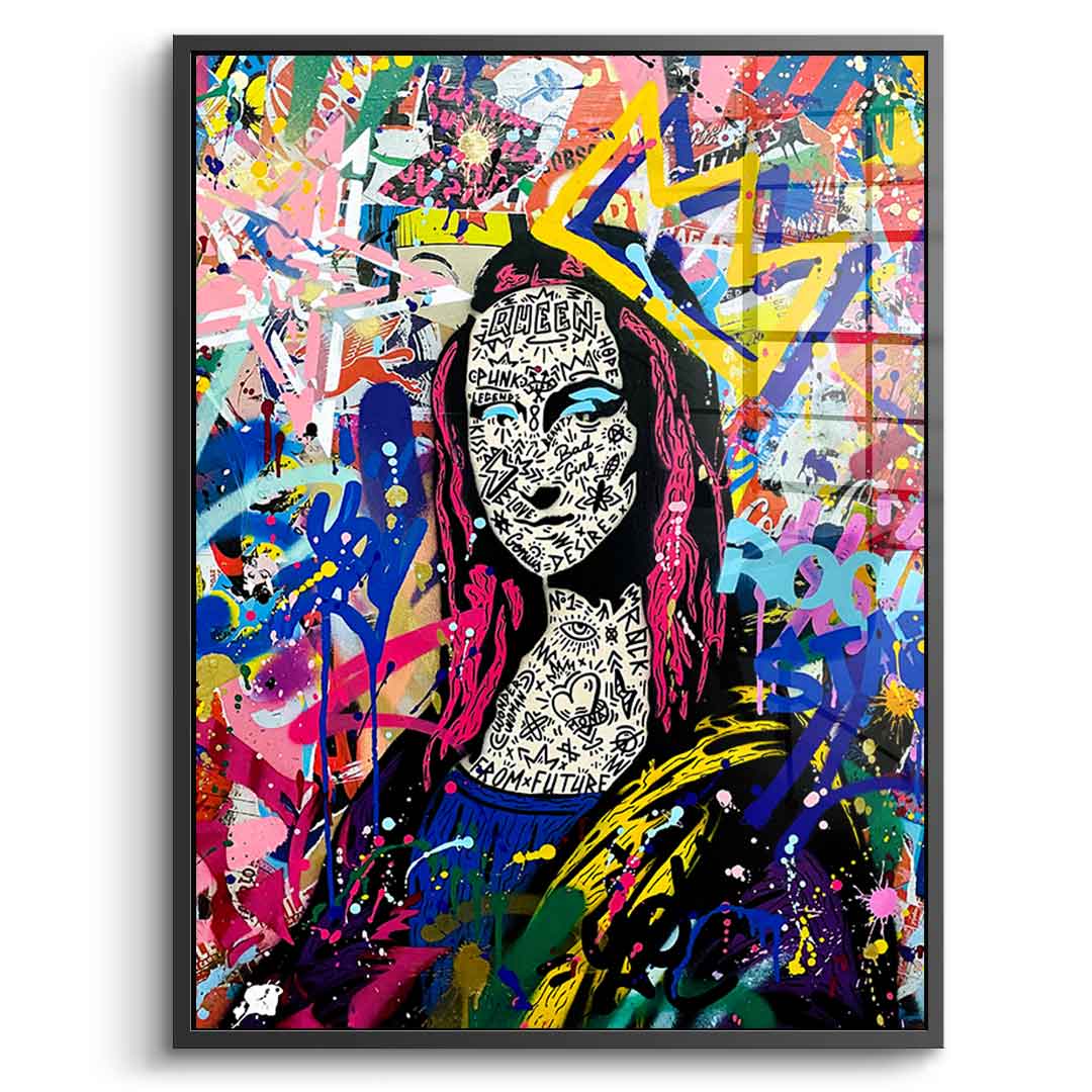 QUEEN MONA OK - acrylic glass