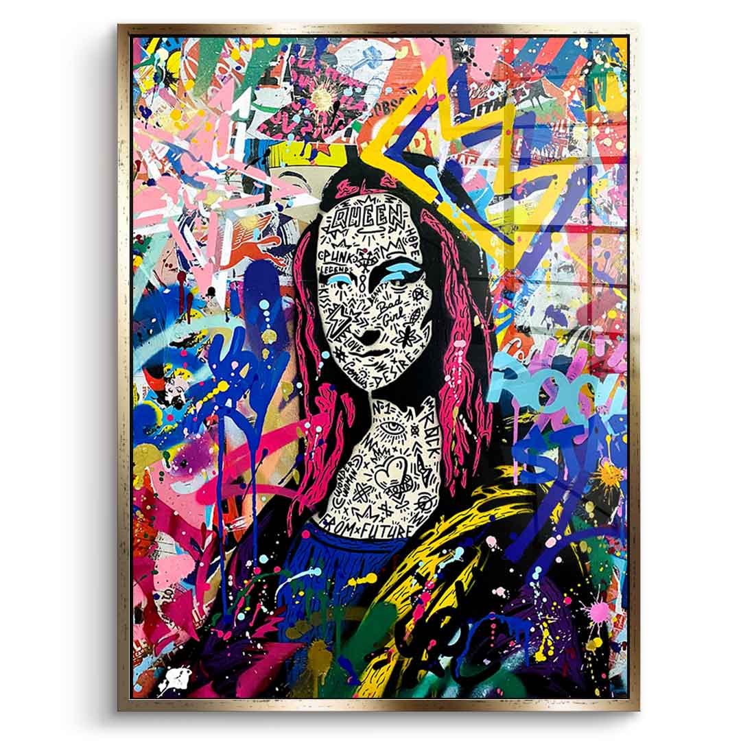 QUEEN MONA OK - acrylic glass