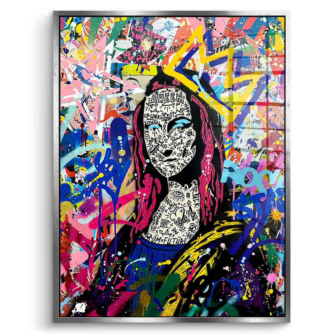 QUEEN MONA OK - acrylic glass