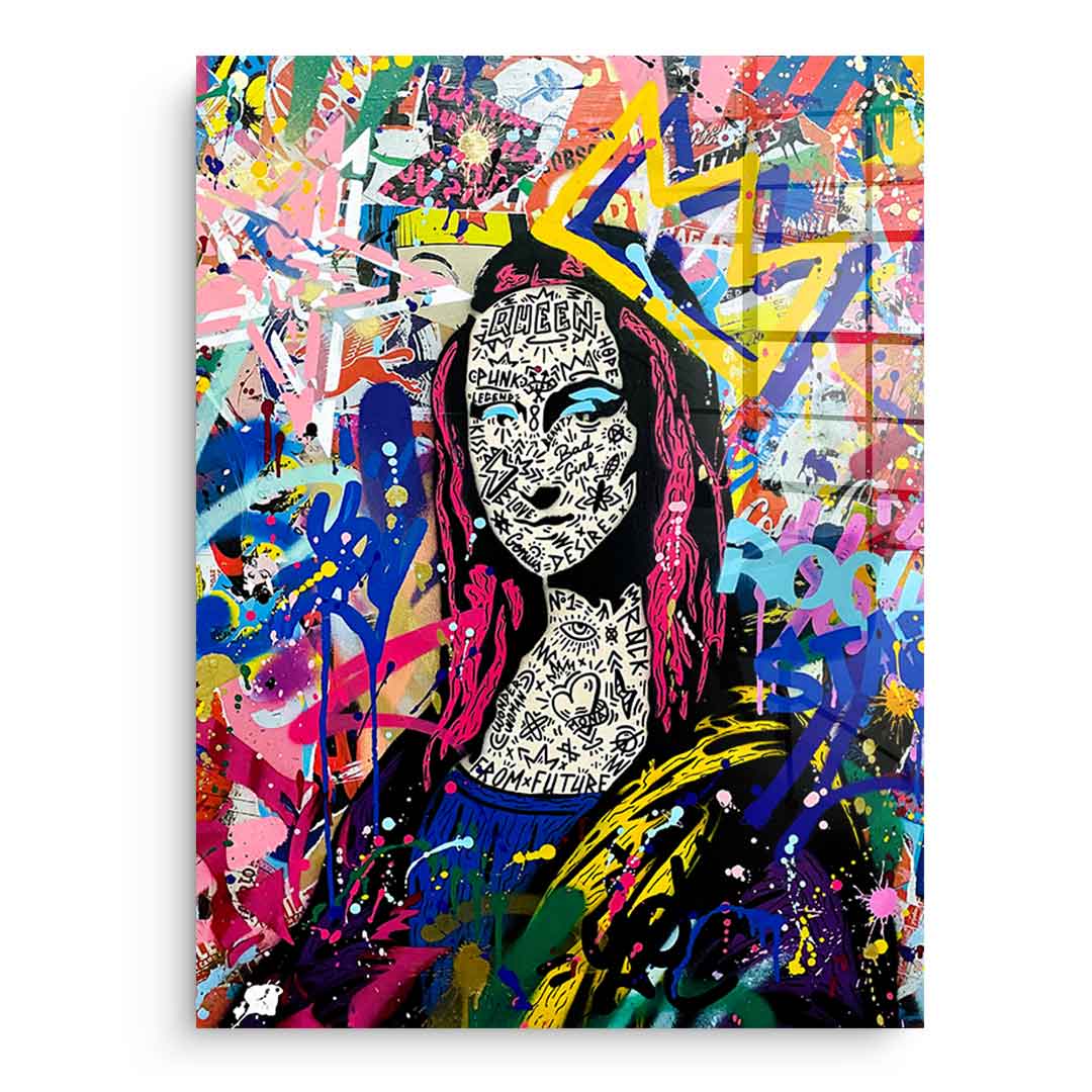 QUEEN MONA OK - acrylic glass