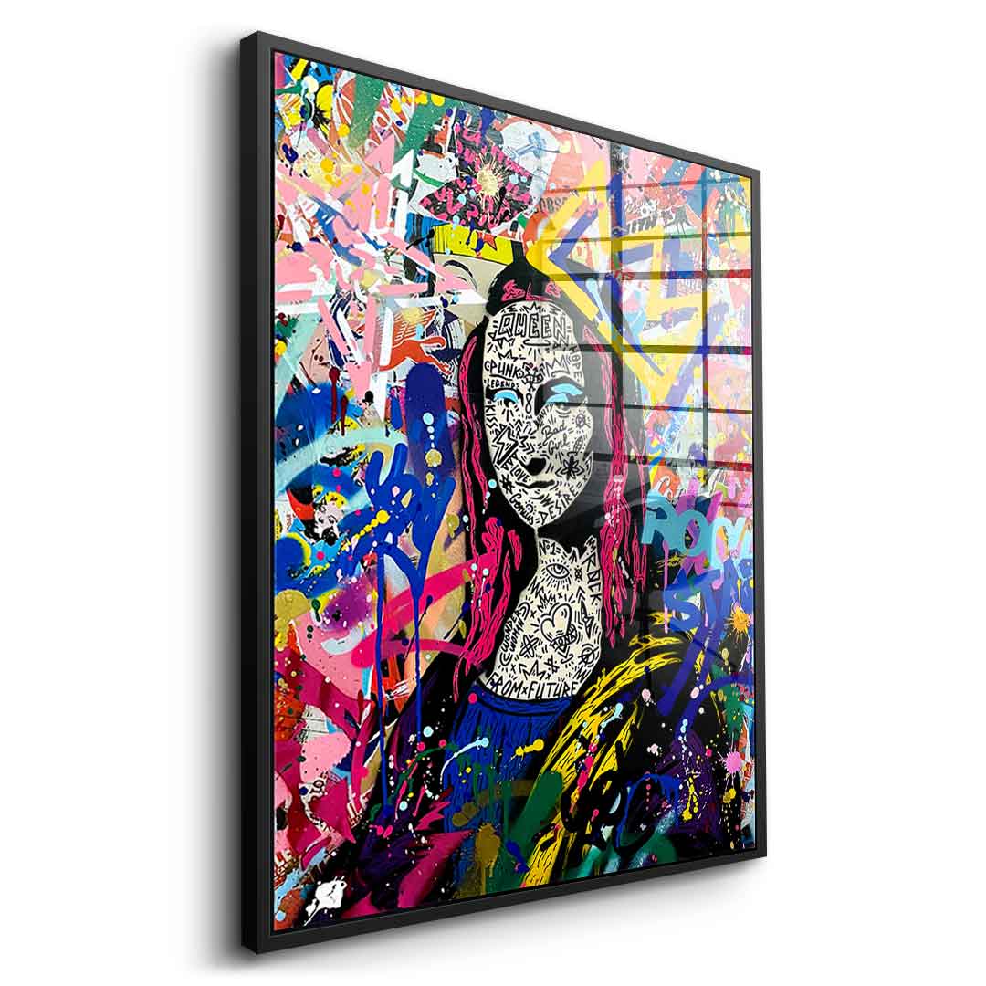 QUEEN MONA OK - acrylic glass