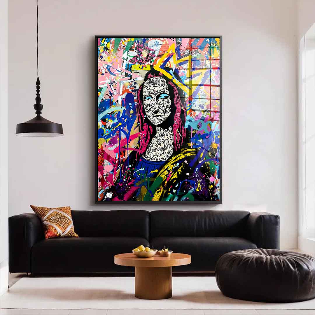 QUEEN MONA OK - acrylic glass