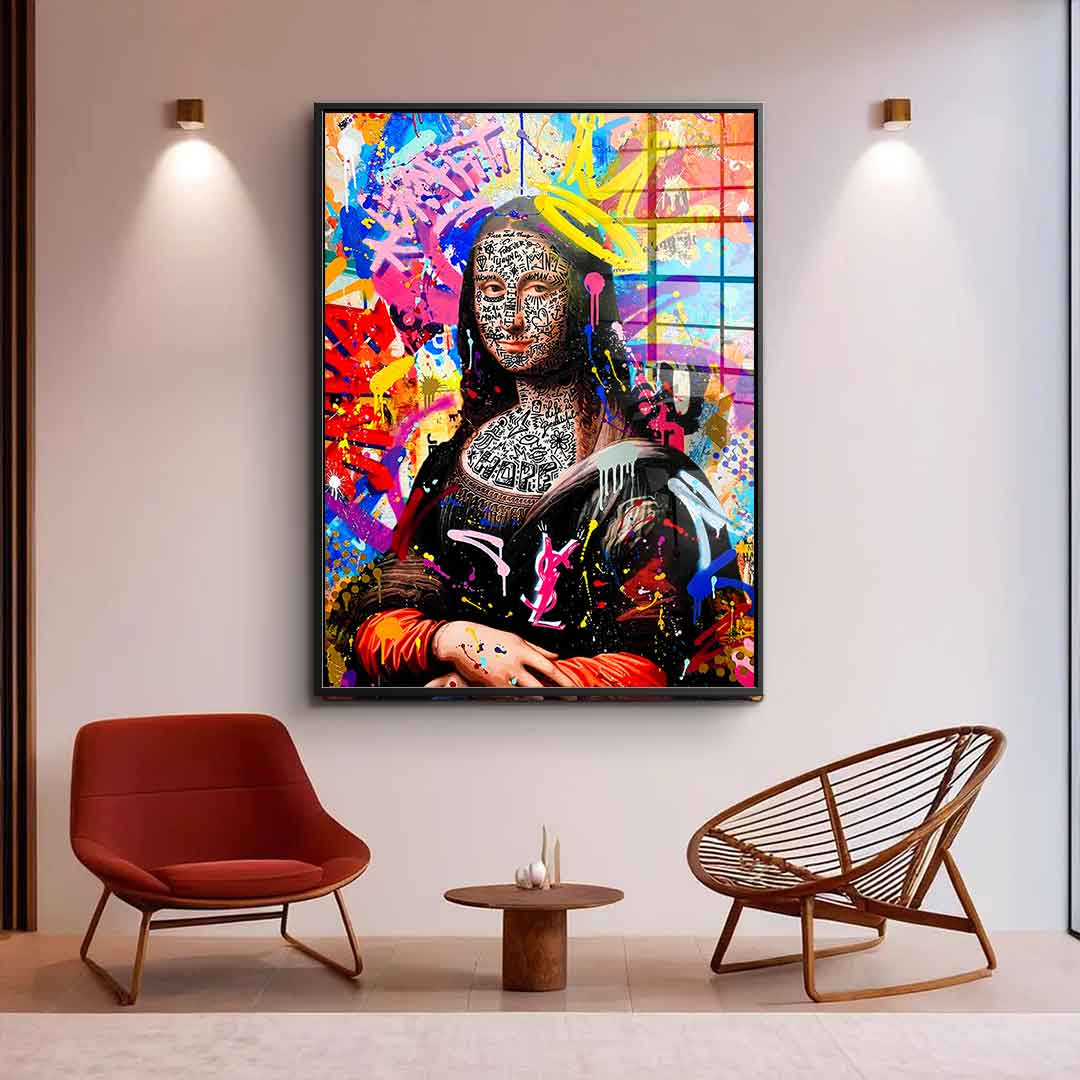 QUEEN MONA - acrylic glass