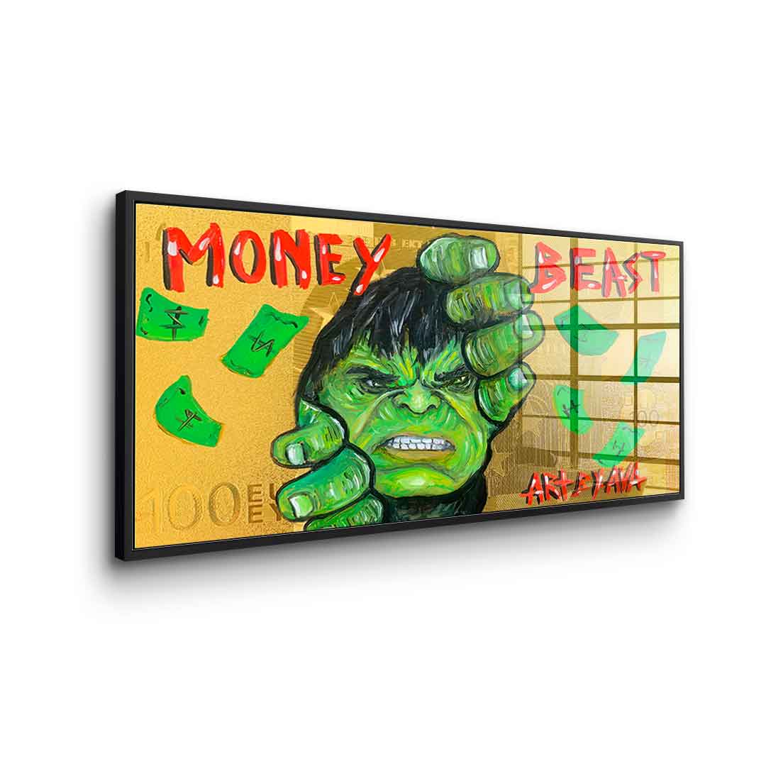 Money Hulk - acrylic glass