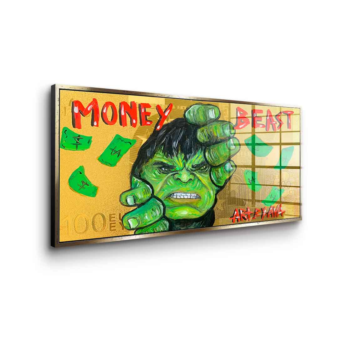 Money Hulk - acrylic glass