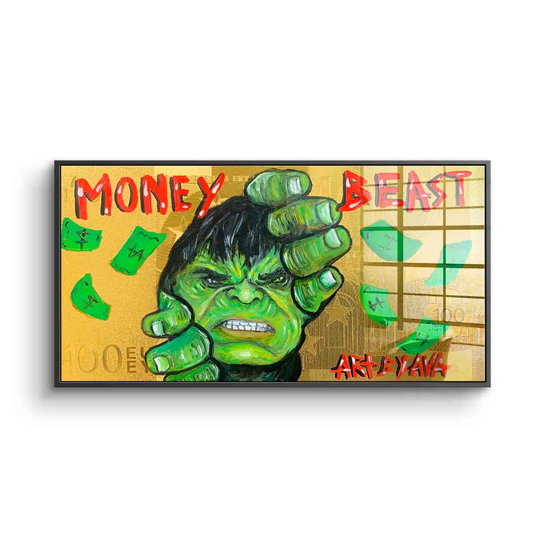 Money Hulk - acrylic glass