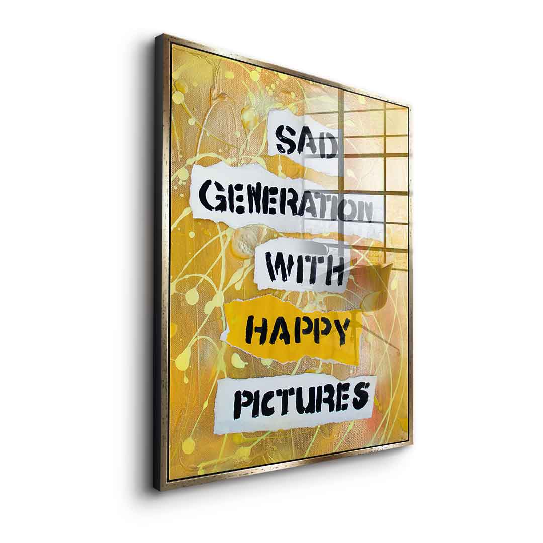 Sad Generation - acrylic glass