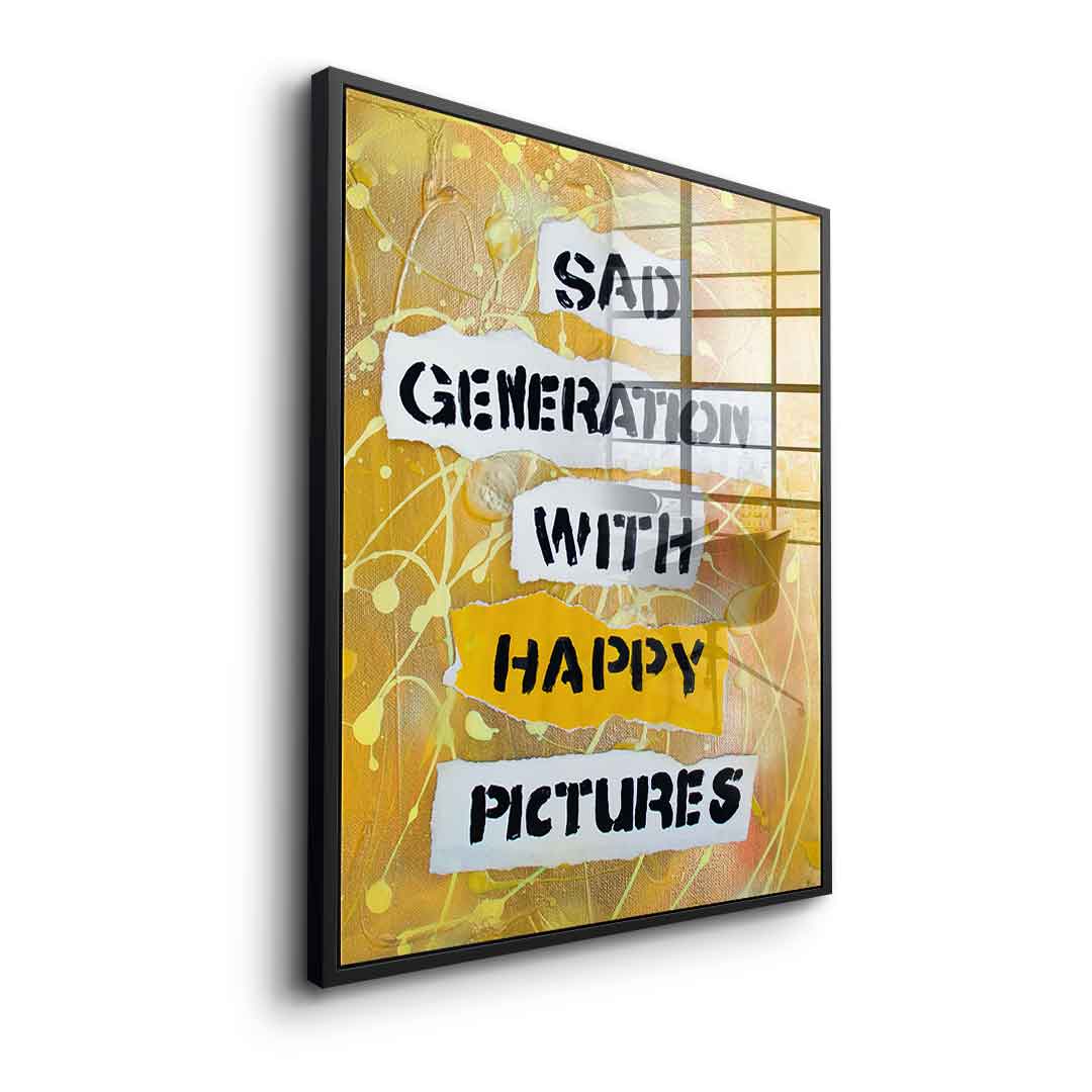 Sad Generation - acrylic glass