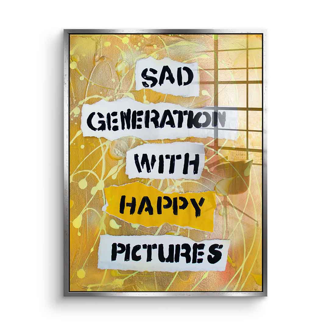 Sad Generation - acrylic glass