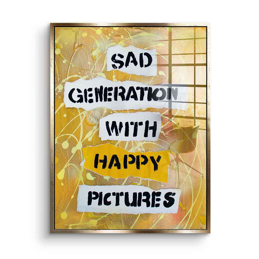 Sad Generation - acrylic glass