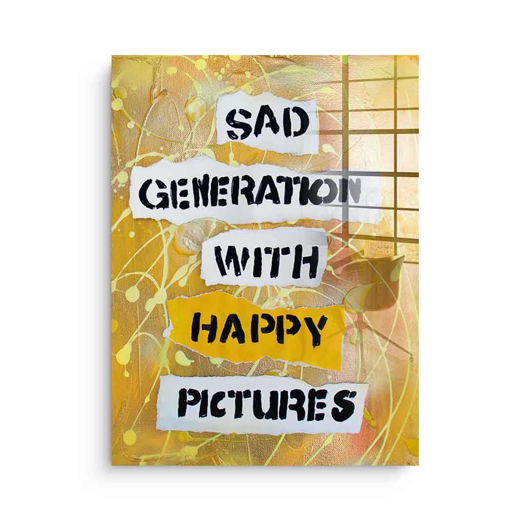 Sad Generation - acrylic glass