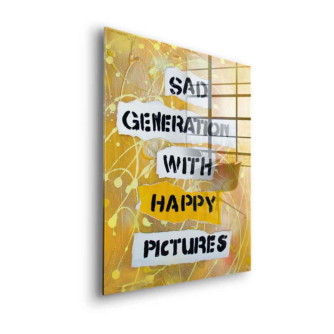 Sad Generation - acrylic glass