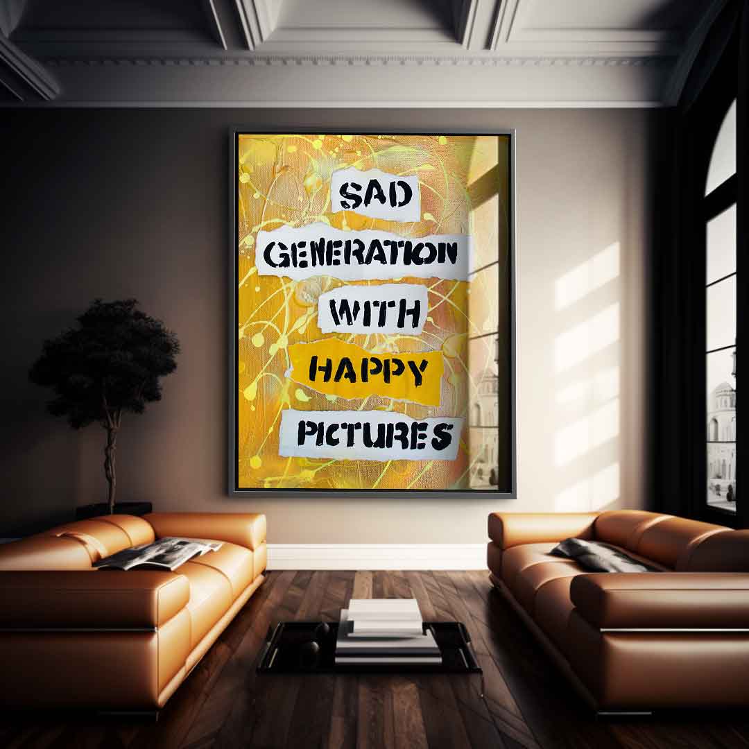 Sad Generation - acrylic glass