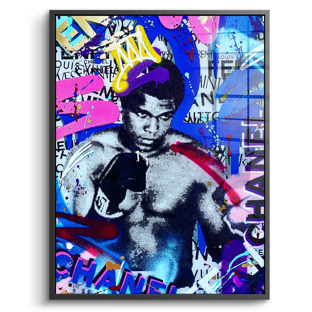 ALI BRAND GRAFFITI - acrylic glass