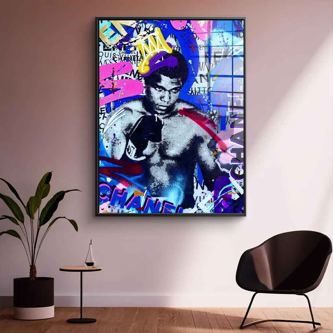 ALI BRAND GRAFFITI - acrylic glass