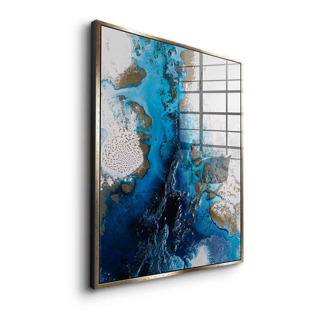 Navy Flow - acrylic glass