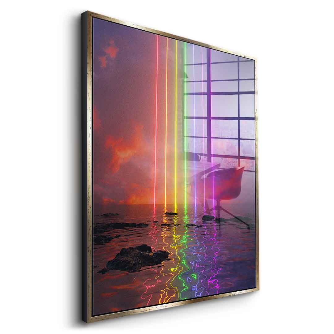 Neon Rainbow - acrylic glass