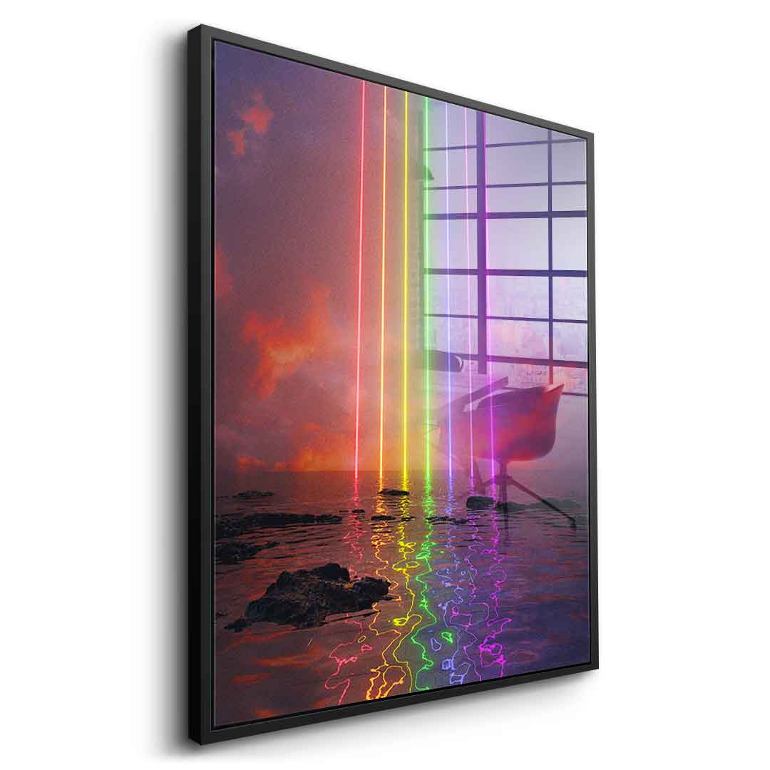 Neon Rainbow - acrylic glass