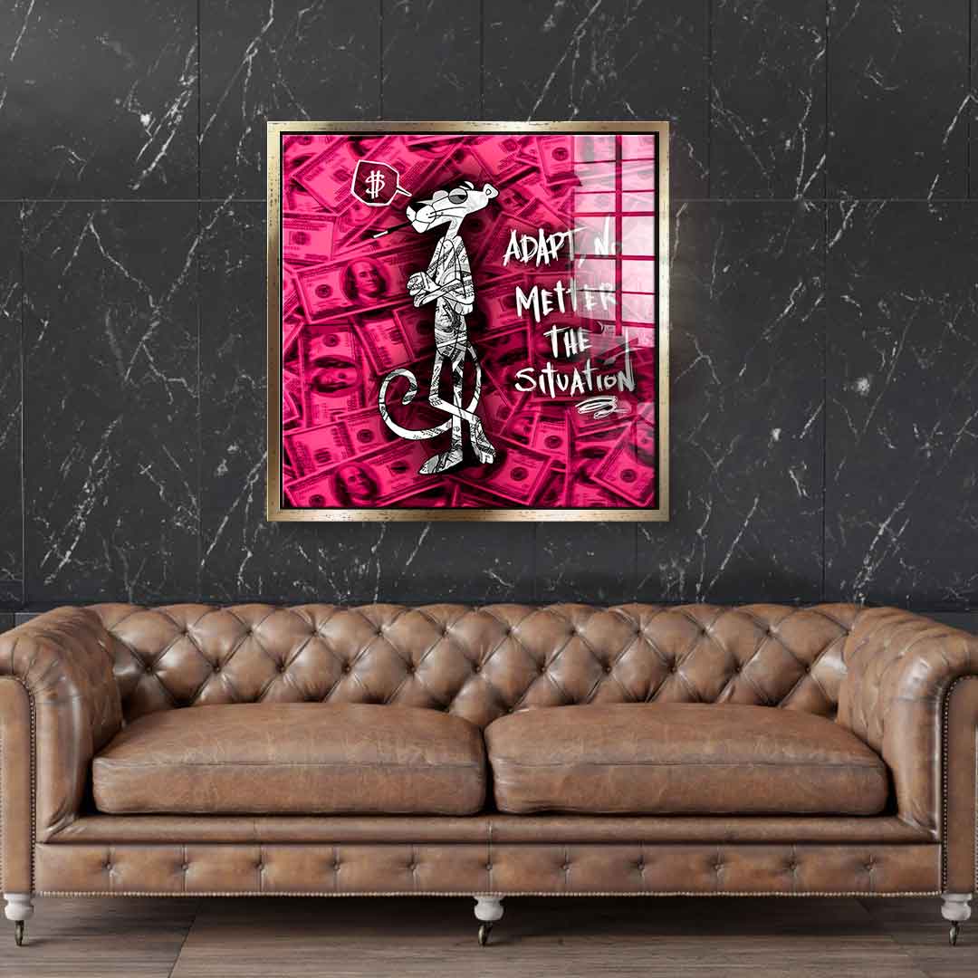 Pink Panther XX - acrylic glass