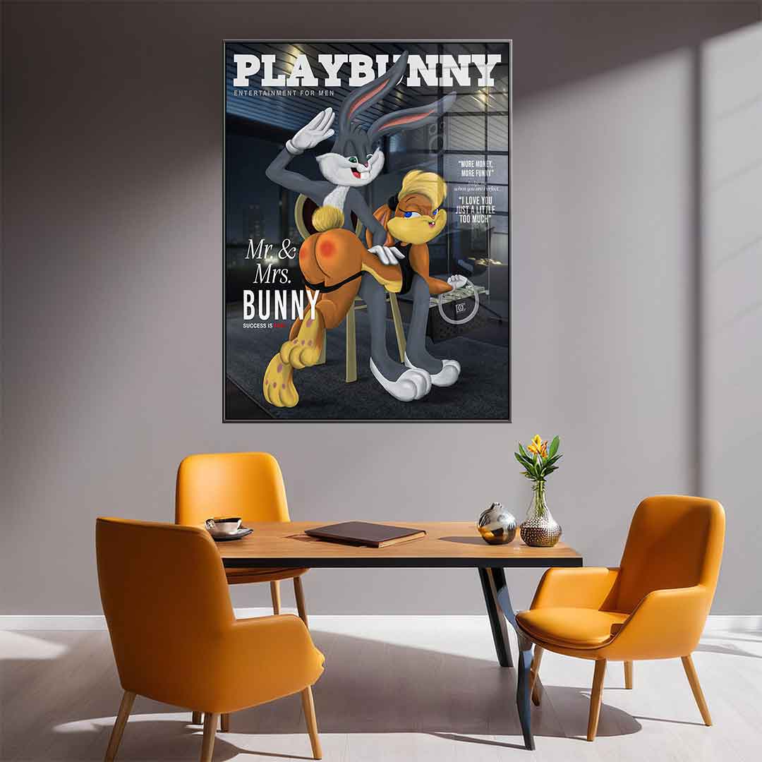 Playbunny - acrylic glass