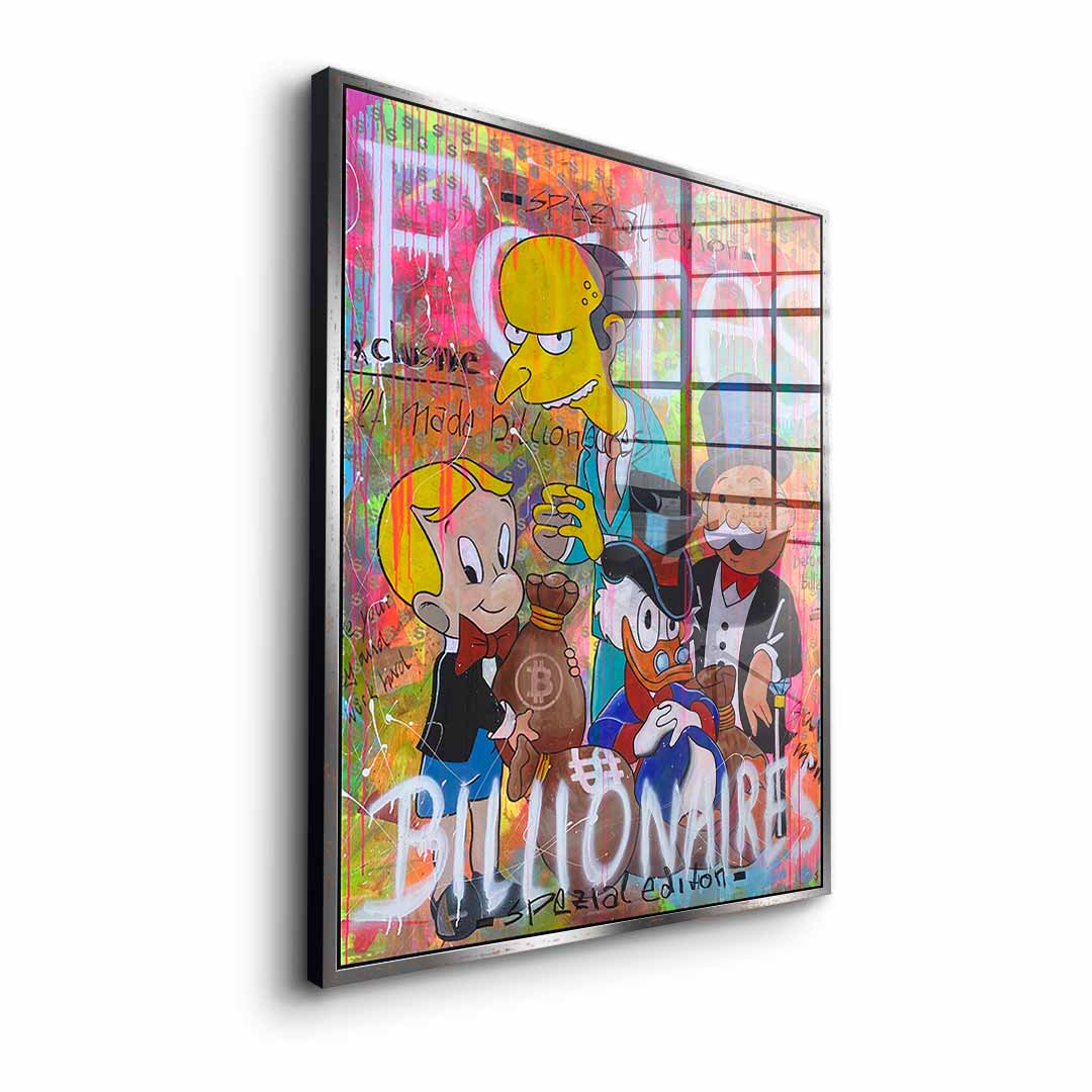 Billionaires - acrylic glass