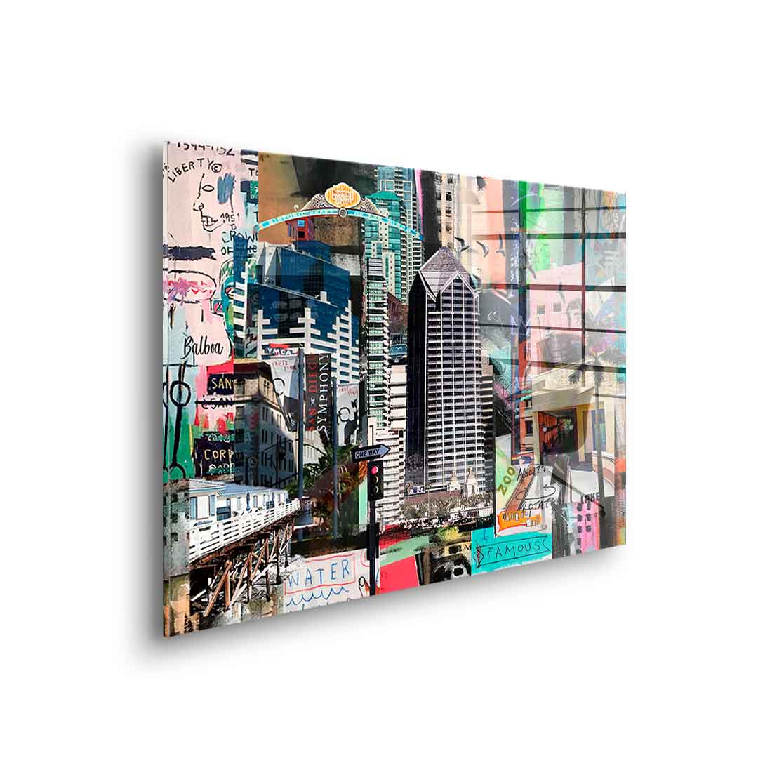 Urban San Diego - acrylic glass