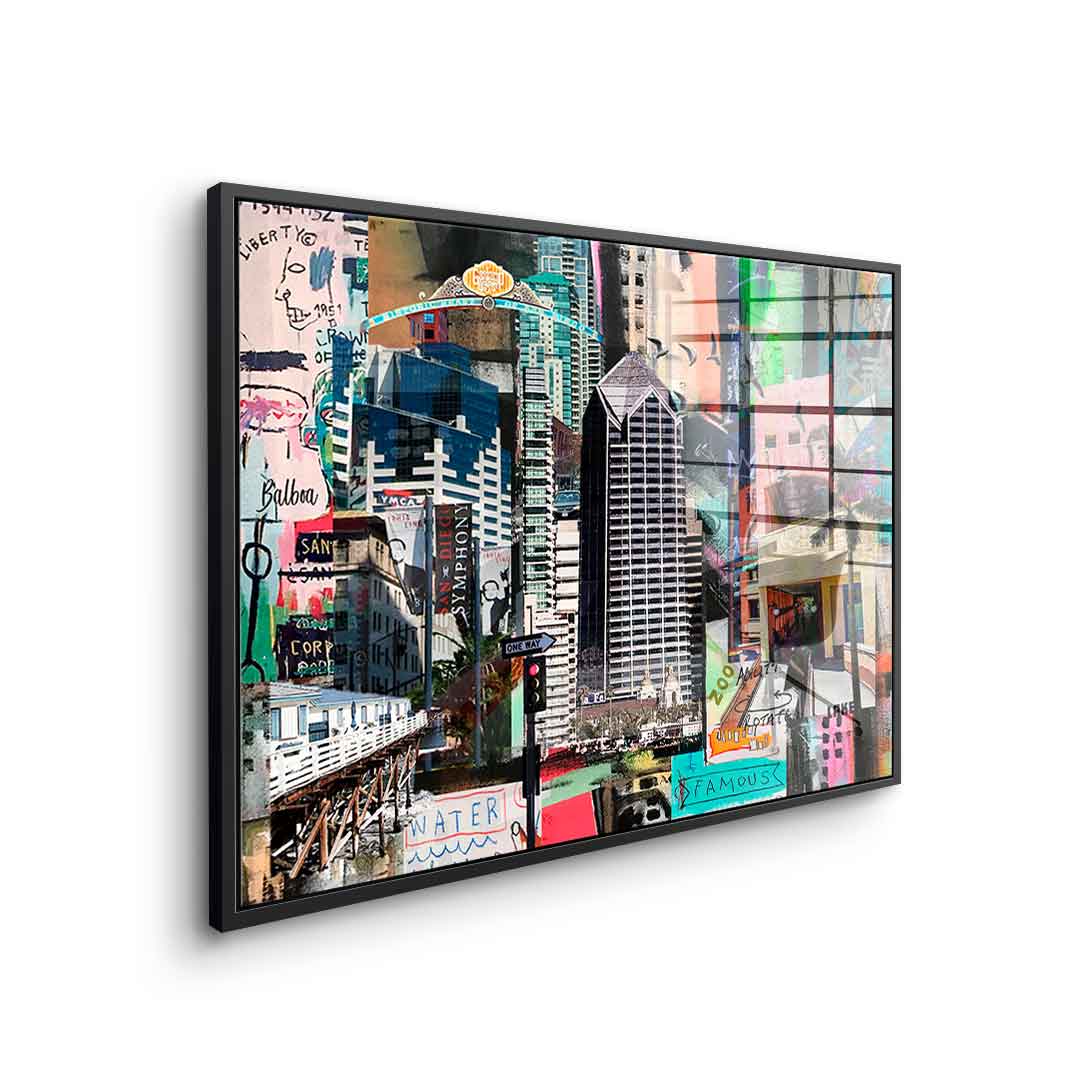 Urban San Diego - acrylic glass