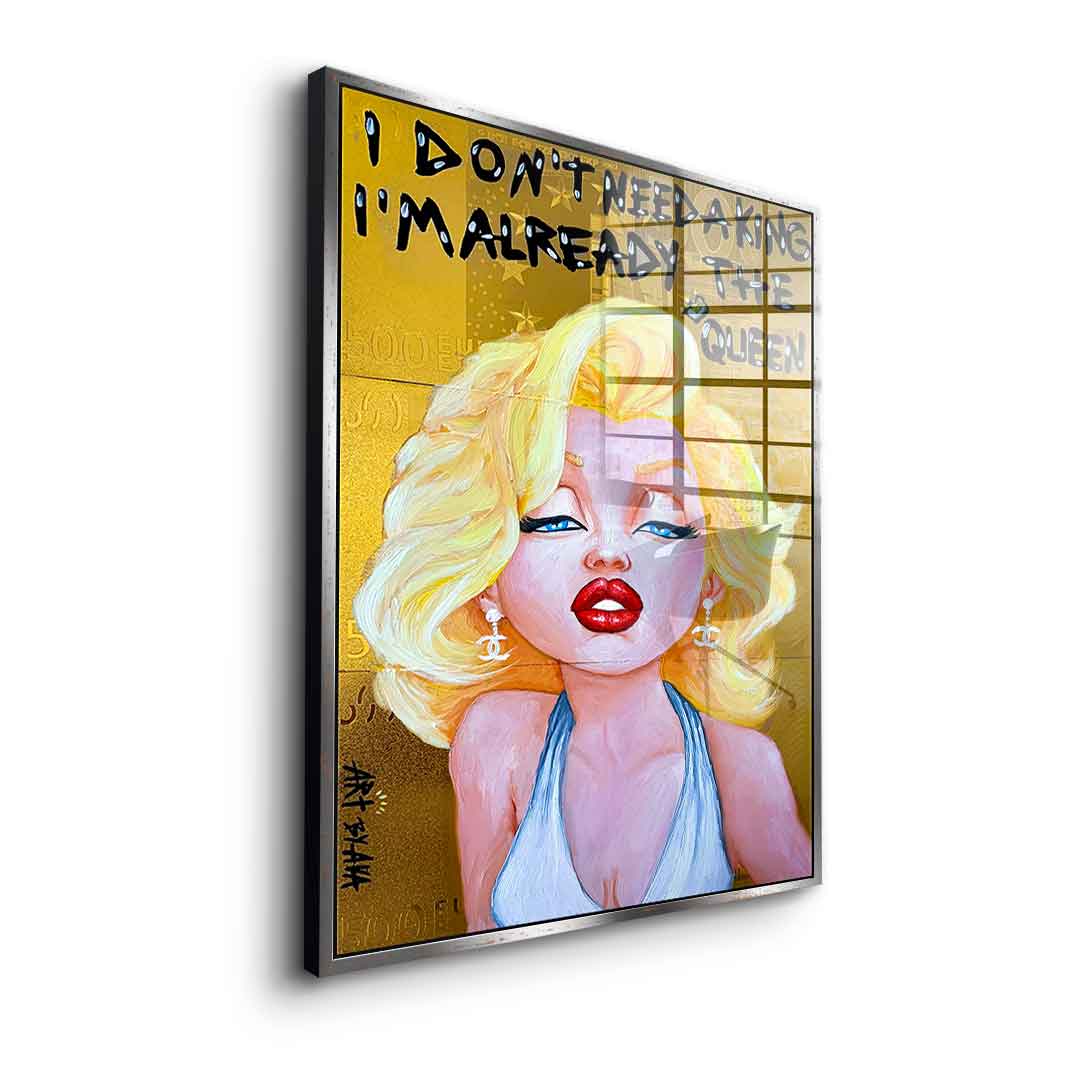 Queen Marilyn - acrylic glass