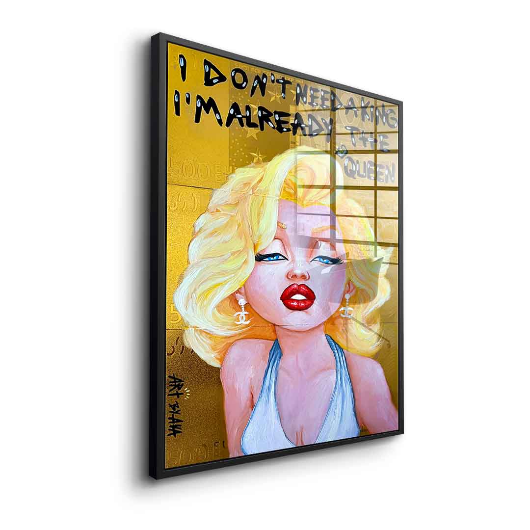 Queen Marilyn - acrylic glass