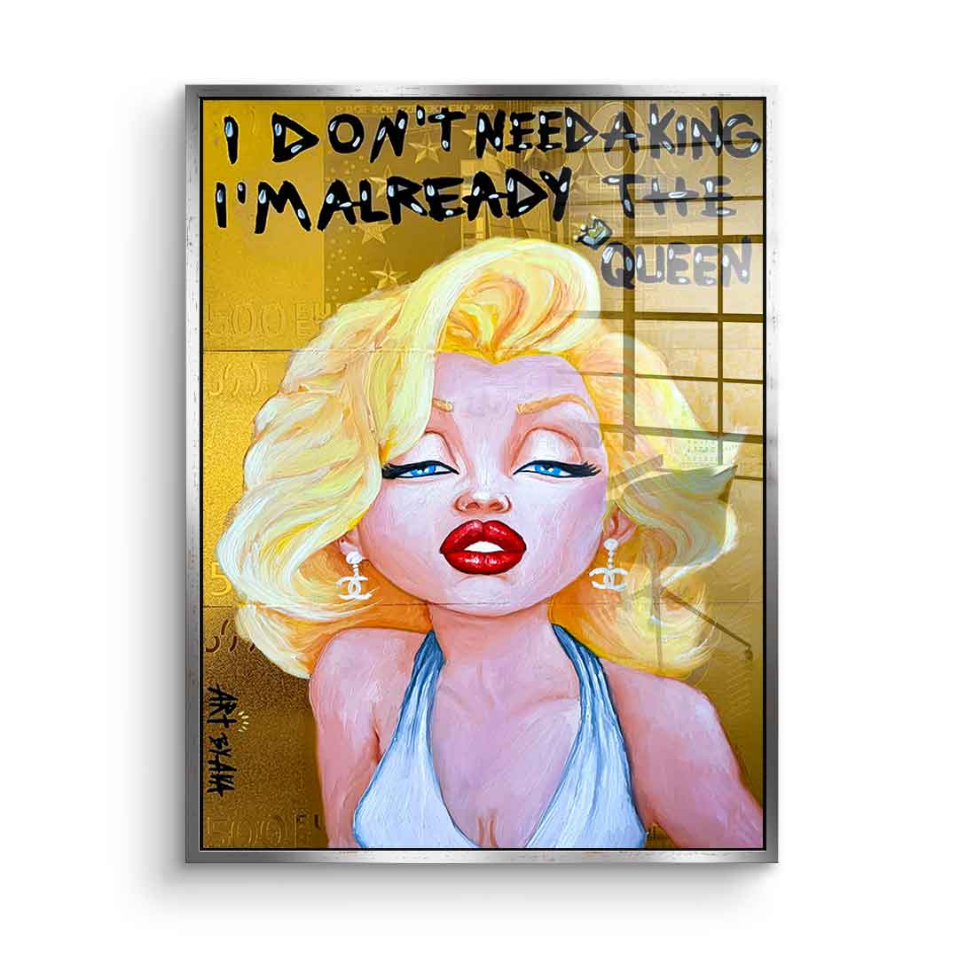 Queen Marilyn - acrylic glass