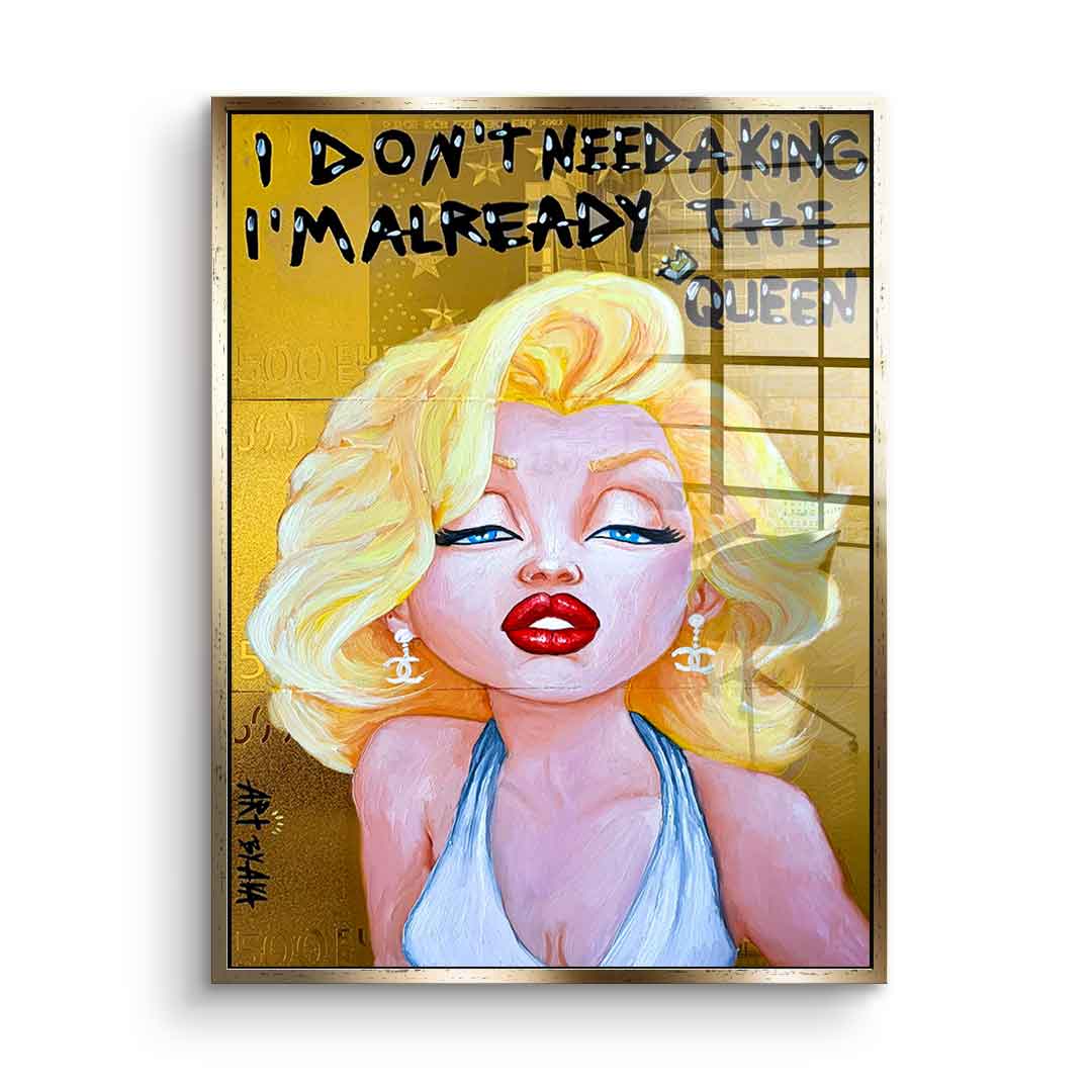 Queen Marilyn - acrylic glass