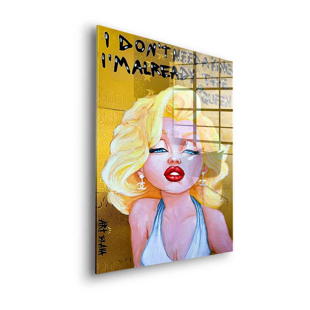 Queen Marilyn - acrylic glass