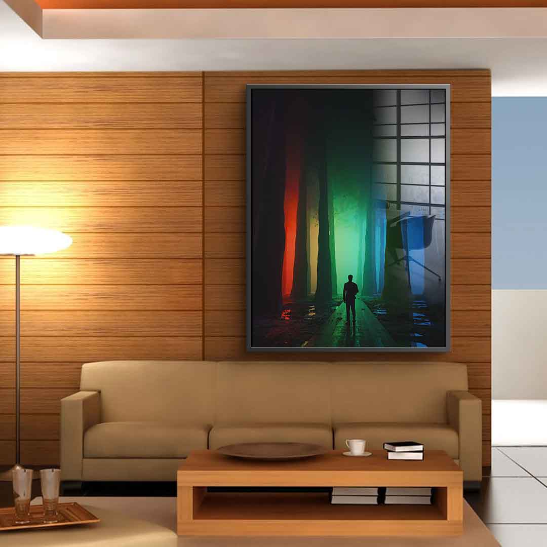 RGB - acrylic glass