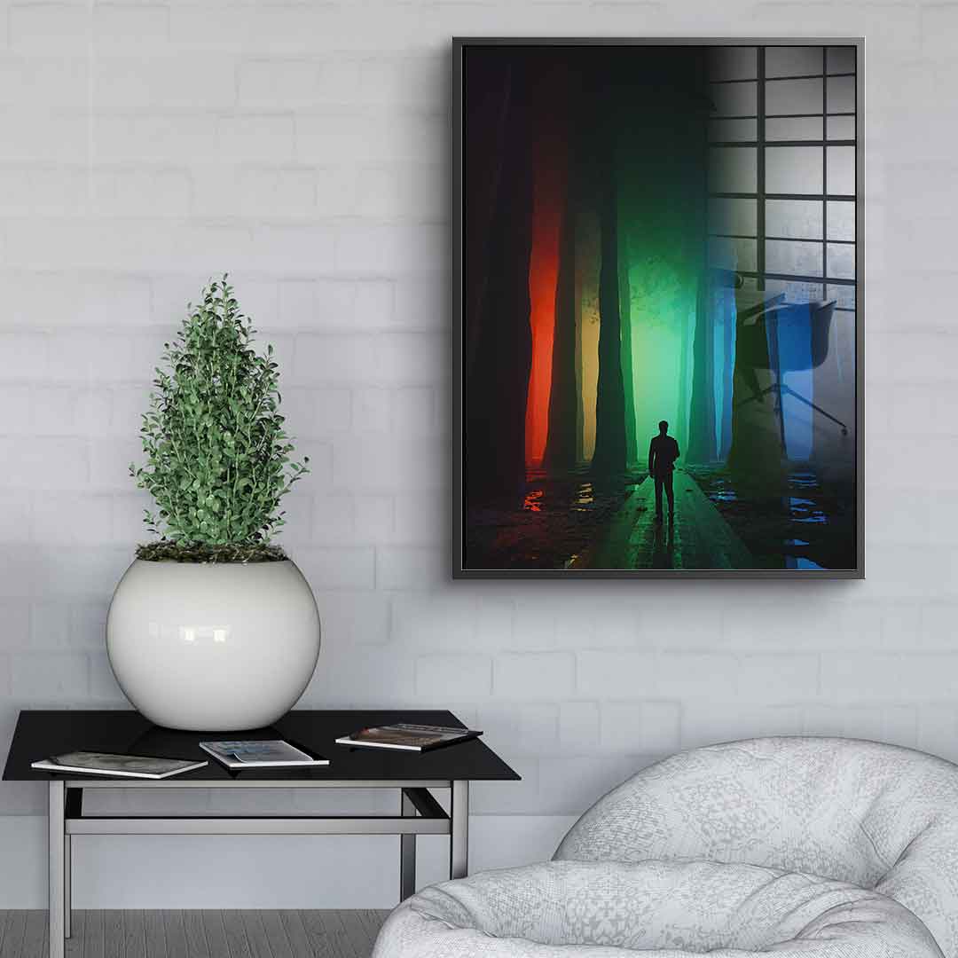 RGB - acrylic glass