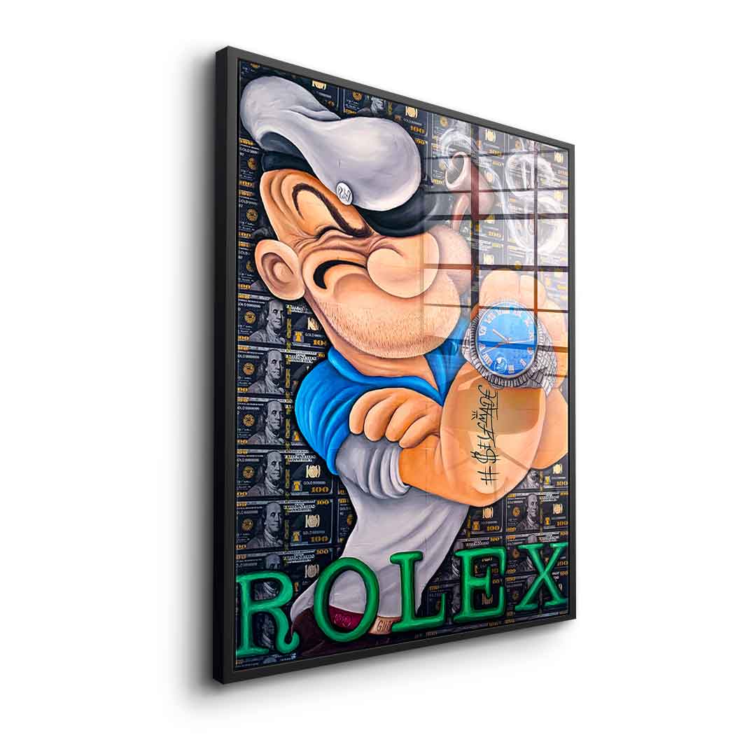 Rich Popeye - acrylic glass