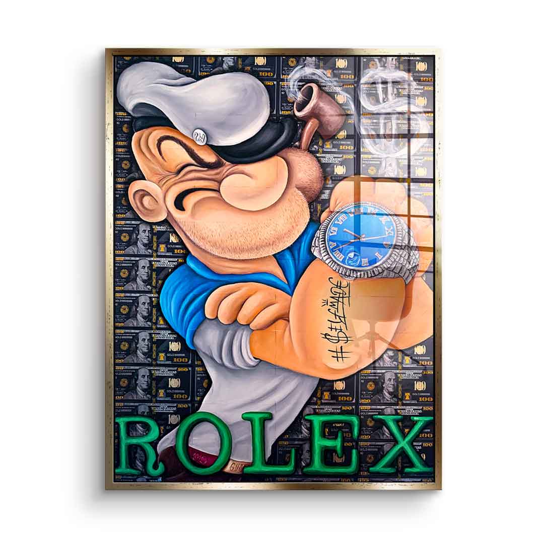 Rich Popeye - acrylic glass